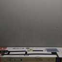 Hakuna Pets Black Glass Patio Pet Door for Sliding Doors, Small | Adjustable Height up to 83.5, Damage-Free or Permanent Install, Locking Panel Included