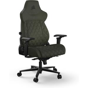 Corsair TC500 Luxe Gaming Chair Premium Breathable Fabric Wide Seat Five-Way Adjustable Armrests Adjustable Built-in Lumbar Support 90-135 Degree Recline Sherwood, One Size