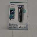 Philips Norelco Shaver 7300, Rechargeable Wet & Dry Electric Shaver with SenseIQ Technology, Pop-up Trimmer, Charging Stand, Click-on Nose Trimmer, & Travel Case, S7887/92 (Dark Chrome)