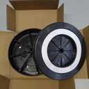65930 Replacement Wheels 6" for Weber Kettle Grill Parts 65436 Weber Charcoal Grill 18 22 Kettle Wheels with Hub Caps One-Touch Retainer Cover 741001 Jumbo Joe Comp BBQ Replacement Parts 6 Inch