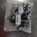 Skylety 18 Pcs Party Blower Noisemakers Party Squawkers Blowouts Whistles Fringed Noise Maker Musical Blowouts for Graduation Birthday Supplies (Black and Silver)