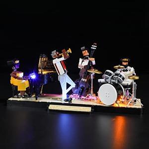 BRIKSMAX Led Lighting Kit for LEGO-21334 Jazz Quartet - Compatible with Lego Ideas Building Blocks Model- Not Include The Lego Set
