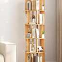 5 Tier 360° Rotating Bookshelf with Larger Capacity