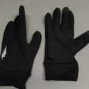 rivmount Winter Gloves Women Men, Cold Weather Touch Screen Liner Glove, Windproof 3-Layers, for Running, Cycling, Biking, Hiking, Driving (Large, Black)