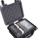 Case Club Graded Card Storage Box Fits up to 34 Card Slabs, or 100+ Sleeve Top Loaders- Travel Case fits Pokemon, MTG, & Sports Trading cards in Waterproof Exterior with Customizable Foam Interior