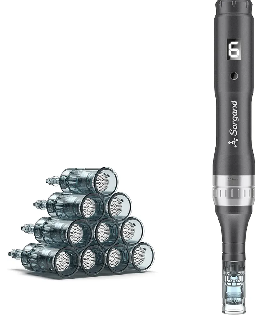 Microneedle Derma Roller Pen for Home Use  Microneedle Skin Care Tool for Men Women Home Use