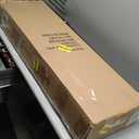 Fluted Console Table, Wooden Sofa Table with Storage and Drawers, Behind Couch Table Modern Entryway Table for Entrance, Hallway, Living Room, Brown