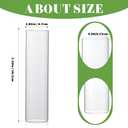 20 Pcs Glass Cylinder Bud Vases for Centerpieces, Birthday Party Wedding Centerpiece Table Decorations, Home Decor, Small Cylinder Living Bud Vases in Bulk for Flowers (7.1*1.8*1.8 Inch)