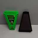 2-Piece Magnetic Wrench Organizer, Metric & SAE Portable Plastic Wrench Holder, 24-Slot Total, Foldable Carrying Handle for Wall-Mounted, Easy-Open Lock Cover, Wrenches Storage Rack Tool for Tool Box