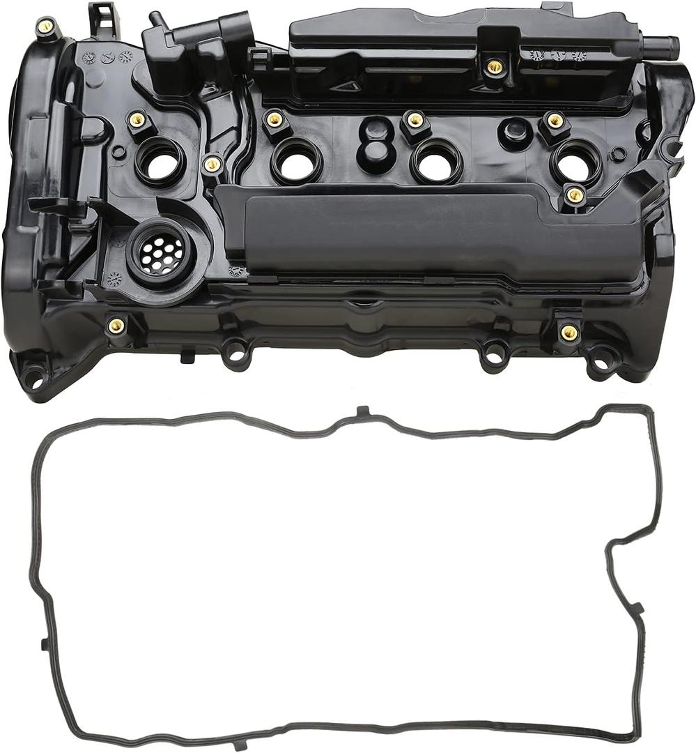 MITZONE Engine Valve Cover with Gasket Compatible with 2015-2019 Honda CR-V 2013-2017 Accord 2.4L Replace # 12310-RDF-A01