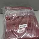 Bedsure King Size Comforter Set Dark Red - Bed in a Bag Bedding Set 7 Pieces, GentleSoft Pintuck Bed Set Gift for Family, Pinch Pleat Dark Red Comforter with Sheets, Pillowcases & Shams