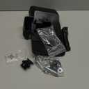 Black Rear License Plate Holder Frame Bracket Replacement for 2007-2016 Wrangler JK & JKU (with License Plate Lamp)