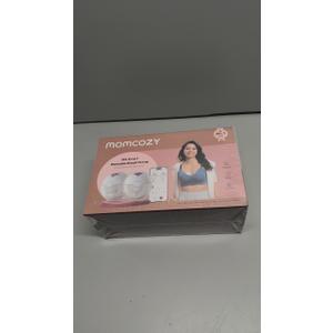 Momcozy M5 Smart APP Controlled Wearable Breast Pump, Hands-Free Wireless Electric Pump, 3 Modes 9 Suction Levels, BPA-Free, Portable Lightweight, 24mm Flange, 2-Pack Cozy Red