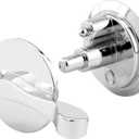 Prime-Line 658-8759 Concealed ADA Latch Lever Set, Diecast Zamak Construction, Chrome Plated (Single Pack)
