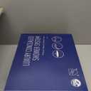 SHAMANDA Shower System with Waterfall Tub Spout and Handheld Shower Head, 12" Rain Shower Faucet Sets Complete with Shower Round-in Valve and Trim, Wall Mounted, Matte Black, L1001-7