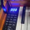 Digital Piano 88 Key Weighted Keyboard,Full-Size Desk Progressive Hammer-Action Electric Piano For Beginners, With Sheet Music Stand, Pedal,Power Adapter, Headphone Mode, Usb-Midi (Brown)