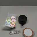 3 in 1 Mason Jar Vacuum Sealer | Electric Vacuum Sealer for Mason Jars Includes 30 Lids (15 Wide/Reg)+5 Food Storage Bags,One-Tap Control,Mason Jar Sealer for Canning Pickling Meal Prep & Dry Goods