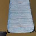 Amazon Basics Leak-Proof Dog and Puppy Potty Training Pee Pads with Quick-Dry 5-Layer Super Absorbent Design, Regular Size 22 x 22 inch, Blue & White, 100 Count