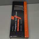 Adjustable Mobile CPU Stand, Ventilated Computer Tower Stand with 4 Caster Wheels Fits Most PC Tower, Under Desk CPU Holder PC Floor Cart Computer Riser for Students and Gamers (Black)