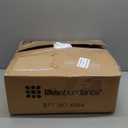 Amazon Basics 3-Piece All-Season Soft Down-Alternative Lightweight Microfiber Comforter Bedding Set, Pinch Pleat Design with Piped Edges, King, Bright White