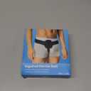 Hernia Belts for Men Inguinal, Hernia Support for Women and Men, Hernia Truss for Left or Right Side, Groin Belt, Adjustable Waist Strap with Removable Compression Pads (Large, Black)