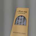 10 inch Black Taper Candles-Set of 4 Tapered Candle, Tall Candlesticks,Conical Stick Candles,Smokeless,for Home Dinner, Party, Wedding, Halloween, Christmas (10inch)