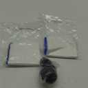 2Pcs Silk Veil + 2Pcs Poi Chain Ball Women Belly Dance Poi Streamer Throw Ball Stage Props (Gradual Blue)