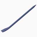Hexagonal Connecting Bar Sleever Line-Up Bar 32"(800mm) Steel Crowbar for Prying and Aligning with Chisel End, Mn Steel (32 Inch)