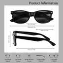 4 Pack Bifocal Reading Glasses Grey Lens Spring Hinge Outdoor Sunglasses Fashion Bifocal Sun Readers for Men Women +2.75