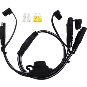 14AWG 2-Way Splitter, SAE Connector,1 to 2 SAE Connector Power Charger Adapter