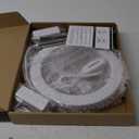 LORDEM 10" Grow Light for Indoor Plants, Full Spectrum Plant Lamp with160 LEDs, 4H/ 8H/ 12H Timer, 10 Dimmable Levels, 3 Spectrum Modes, Height Adjustable 65", Ideal for Large Tall Plants, Pack of 2