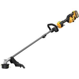 DEWALT 60V Cordless String Trimmer with Battery & Charger Included, 17 Inch, Attachment Capable (DCST972X1), One Size