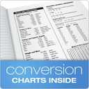 TOPS 63794 Composition Book w/Hard Cover, Legal/Wide, 9 3/4 x 7 1/2, White, 100 Sheets