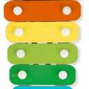 Melissa & Doug Caterpillar Xylophone Musical Toy with Wooden Mallets 15.25" x 6.5" x 1.5", Blue