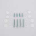Everbilt 4 1-1/2 4 5/8 8 Snap On Caps 8 Cups Washer
