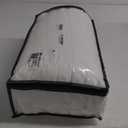 Fluffy Duvet Cover Set Queen Size Pink,Faux Rabbit Fur Plush Fuzzy Furry Bedding Set with Stripped Pattern,Shaggy Winter Warm Comforter Cover with Zipper Closure and 2 Pillow Shams