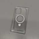 TORRAS Ostand for iPhone 17 Case Clear, Fit for MagSafe, 4X Military Drop Protection, Camera Control, Slim Magnetic Phone Case for iPhone 17 with Stand, Soft Edge, Anti Yellowing Cover 6.3", Clear