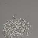 120 Pcs Christmas LED Replacement Bulb Mini Wide Angle LED Xmas Bulbs Tree Light Outdoor String Light Replacement for Christmas Garden Party Decor(White Base with Warm White Bulb)