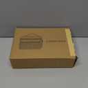 DALINDA Insulated Lunch Bag for Women,Lunch Box Cooler Bag Lightweight Nylon Waterproof Lunch Box LunchBags for Work (Cream,Beige) (Medium-7L)