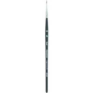 Princeton Aqua Elite Paintbrush, Size 3/0 inch, Matte Black