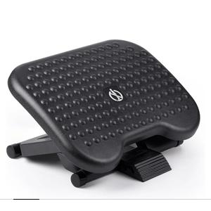 Auslar Foot Rest for Under Desk at Work, Ergonomic Adjustable Foot Rest with Massage Texture Board, Under Desk Foot Stool for Office, Home