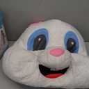 New Easter Bunny Costume Adult Rabbit Halloween Mascot Costume Fancy Dress Blue
