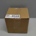 Simple Solid Ceramic Tissue Box Cover  Square Matte Finish Tissue Holder for Bathroom, Vanity, Nightstand, Office  Decorative & Discreet  Fits Standard Tissue Boxes (Black)