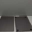 for MacBook Pro 16 inch Case 2024-2021 M4 M3 M2 M1 Pro/Max [Ultra-Thin Natural] for A3403 A3186 A2991 A2780 A2485 Protective Durable Matte Hard Shell Laptop Cover-Space Black Clear