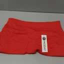 MCEDAR Pleated Tennis Skirt for Women with Pockets Women's High Waisted Athletic Golf Skorts Skirts Running Workout Shorts (8, Red)