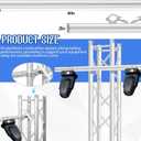 Yaocom 1 Pcs 40 Inch Aluminum Truss Mounting Pole Extension
