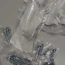 homdiy 10 Pack 3-3/4 Inch Marble Cabinet Pulls, White Marble Grain Kitchen Cabinet Handles Black and White Dresser Drawer Pulls