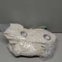 NICETOWN Off White Linen Curtains 84 inch Length, Grommet Privacy Added Thick Flax Not See Through Window Treatments Semi Sheer Drapes for Bedroom/Living Room, W55 x L84, 2 Panels (Cream)