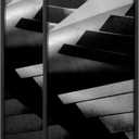 DOAI ART 10x30 Poster Frame 2 Pack, Black 10 x 30 Picture Frames for Horizontal or Vertical Wall Mounting, Scratch-proof Safe and Artistic Large Photo Frame Wall Art