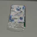 Blue Floral Burlap Dining Short Table Runner 36 Inches, Tree Branch Spring Flowers Watercolor Table Runner Kitchen Coffee Table Runners Decoration for Indoor Outdoor Holiday Party Dresser